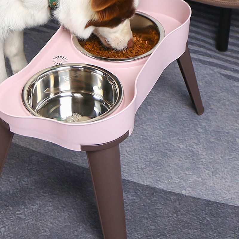 Raised Table Bowl with Rim - Elevated dining table for better posture at every meal