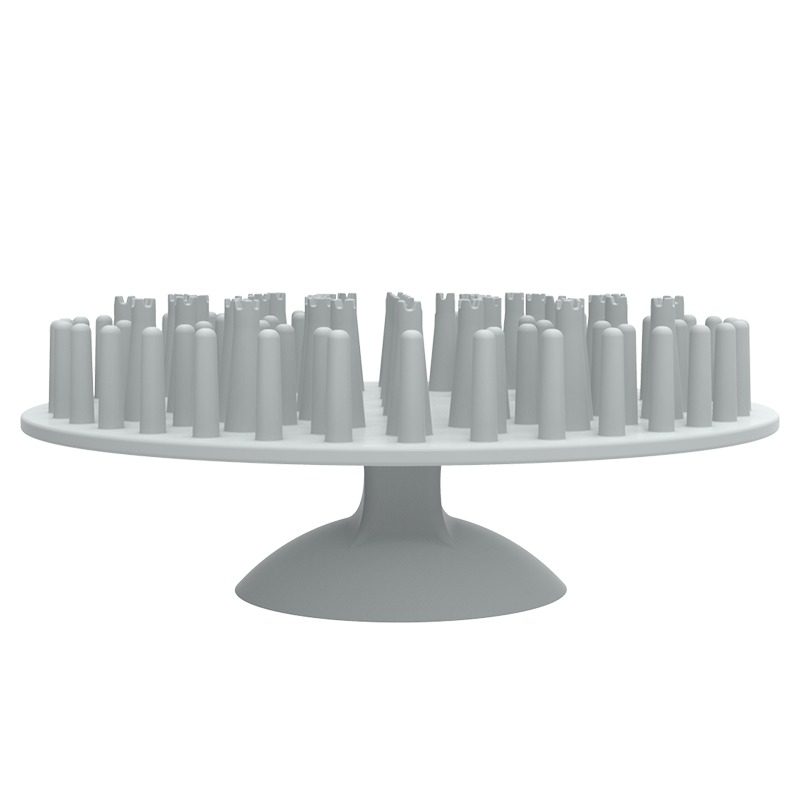 Suction Cup Self-Grooming Brush - Wall-mounted grooming corner for cats