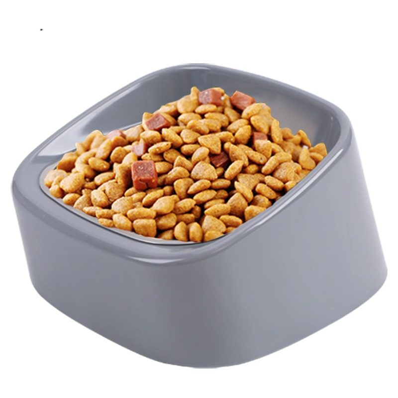 Tilted Square Bowl - Angled design for comfortable, mess-free meals