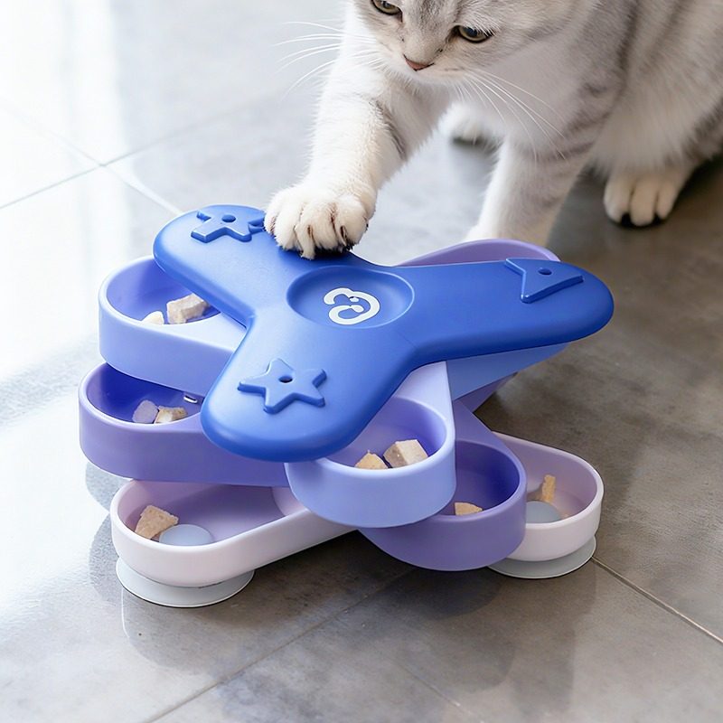 Tri-Rotating Treat Puzzle Toy - view 2